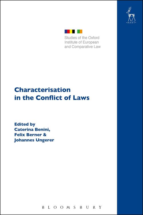 Produktbild: Characterisation in the Conflict of Laws