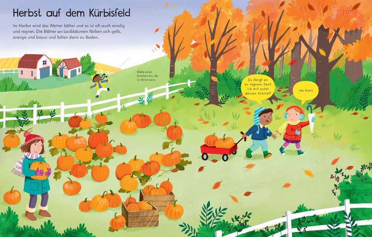 Produktbild: Mein erstes Stickerbuch: Das Wetter rund ums Jahr