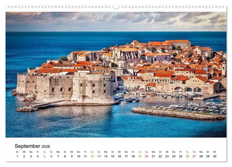 Produktbild: Stadt.Land.Welt. - eine Reise in Bildern (hochwertiger Premium Wandkalender 2026 DIN A2 quer), Kunstdruck in Hochglanz