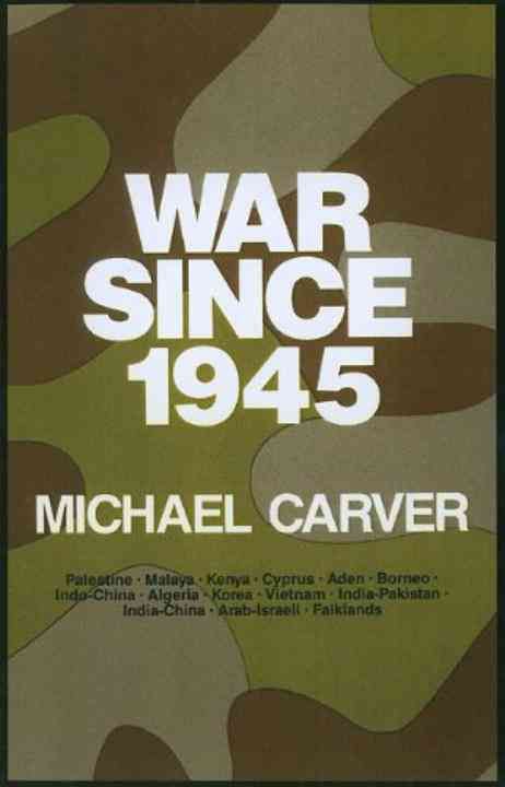 Produktbild: Carver, M: War Since 1945