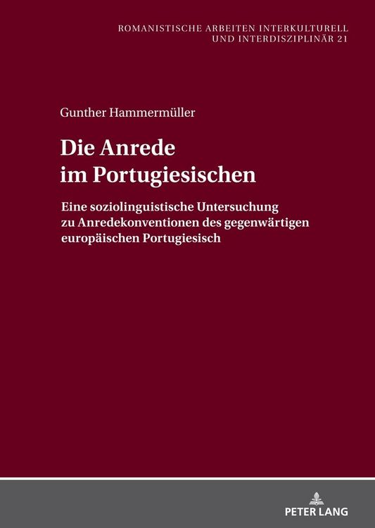 Produktbild: Die Anrede im Portugiesischen