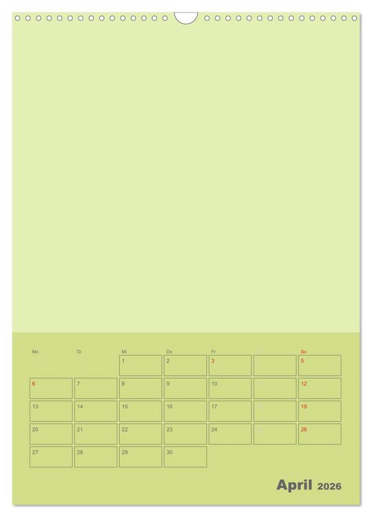 Produktbild: Bastel Terminkalender (Wandkalender 2026 DIN A3 hoch), CALVENDO Monatskalender