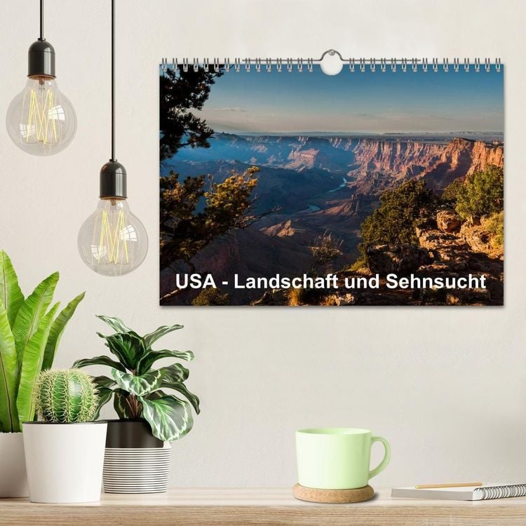 Produktbild: USA &ndash; Landschaft und Sehnsucht (Wandkalender 2027 DIN A4 quer), CALVENDO Monatskalender