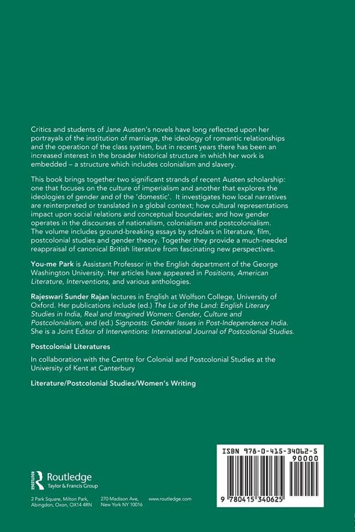 Produktbild: The Postcolonial Jane Austen