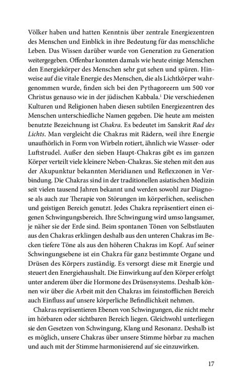 Produktbild: Chakras und die magische Kraft der Stimme