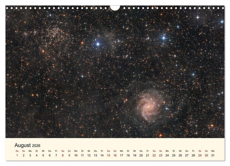 Produktbild: Distant Luminosity: Eine fotografische Reise durch das Universum (Wandkalender 2026 DIN A3 quer), CALVENDO Monatskalender