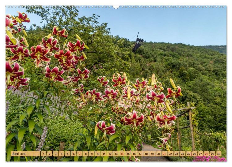 Produktbild: S&uuml;dtirol - Meraner Land (hochwertiger Premium Wandkalender 2026 DIN A2 quer), Kunstdruck in Hochglanz