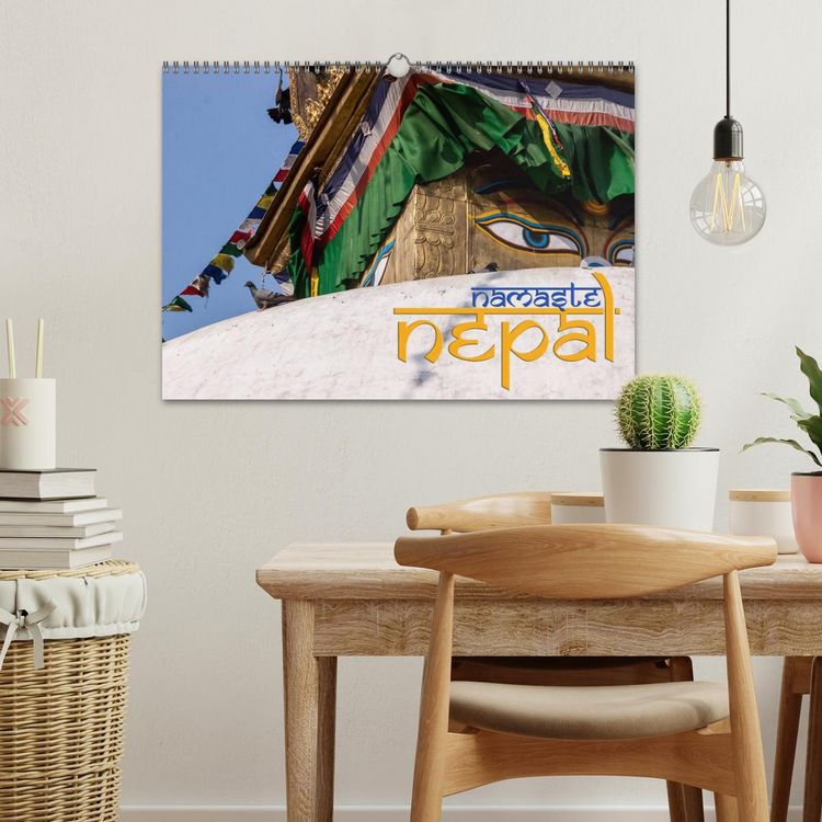 Produktbild: Namaste Nepal (Wandkalender 2026 DIN A3 quer), CALVENDO Monatskalender