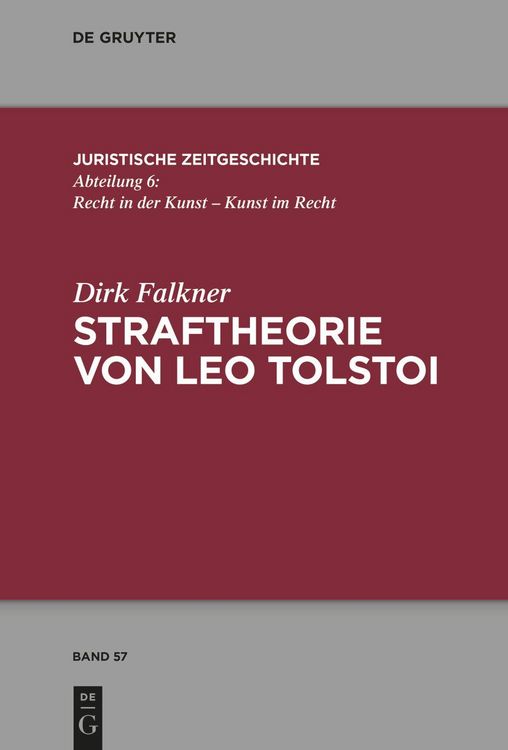 Produktbild: Straftheorie von Leo Tolstoi
