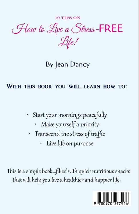 Produktbild: 10 Tips on How to Live a Stress-FREE Life!