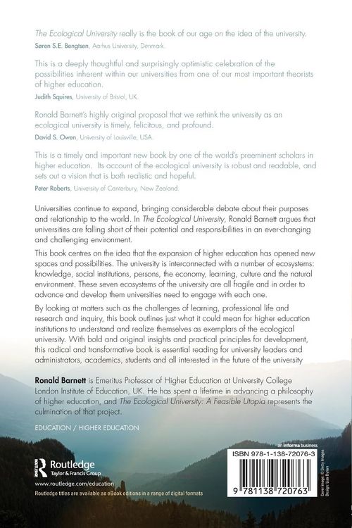 Produktbild: The Ecological University