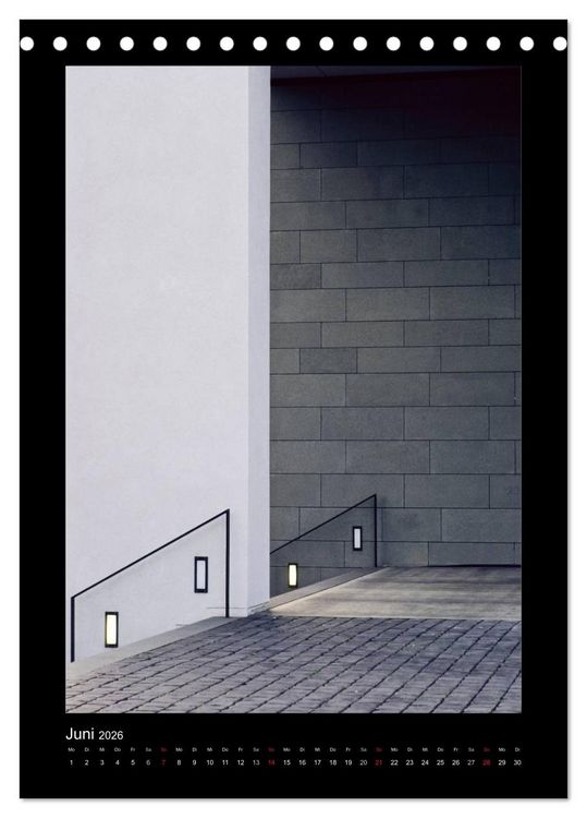 Produktbild: Moderne Architektur (Tischkalender 2026 DIN A5 hoch), CALVENDO Monatskalender