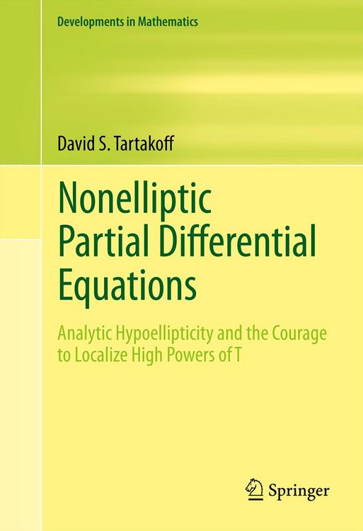Produktbild: Nonelliptic Partial Differential Equations