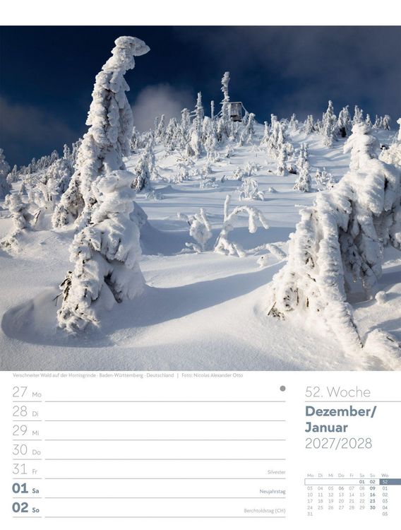 Produktbild: Unser Wald Wochenplaner Kalender 2027