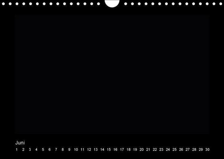 Produktbild: K. A., K: Geburtstags - Bastelkalender - Schwarz (Wandkalen
