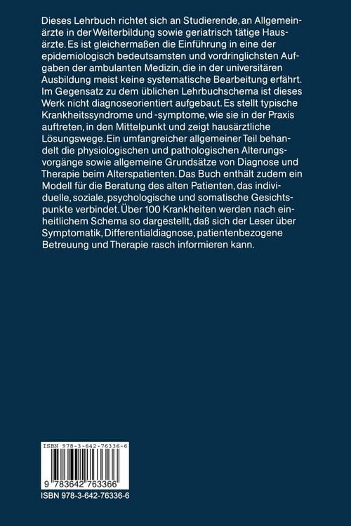 Produktbild: Geriatrie f&uuml;r die haus&auml;rztliche Praxis
