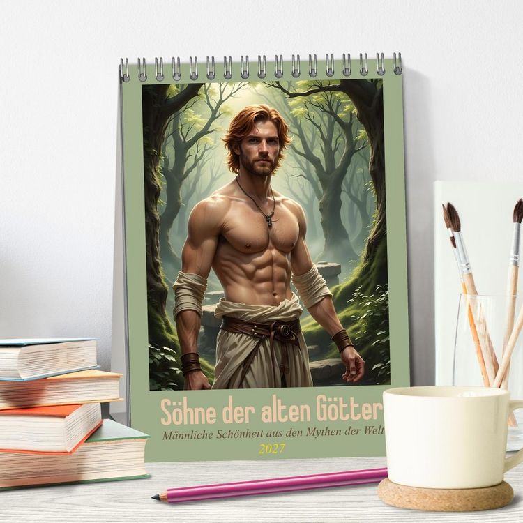 Produktbild: S&ouml;hne der alten G&ouml;tter (Tischkalender 2027 DIN A5 hoch), CALVENDO Monatskalender