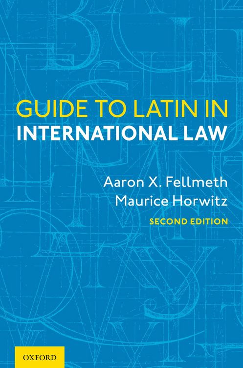Produktbild: Guide to Latin in International Law