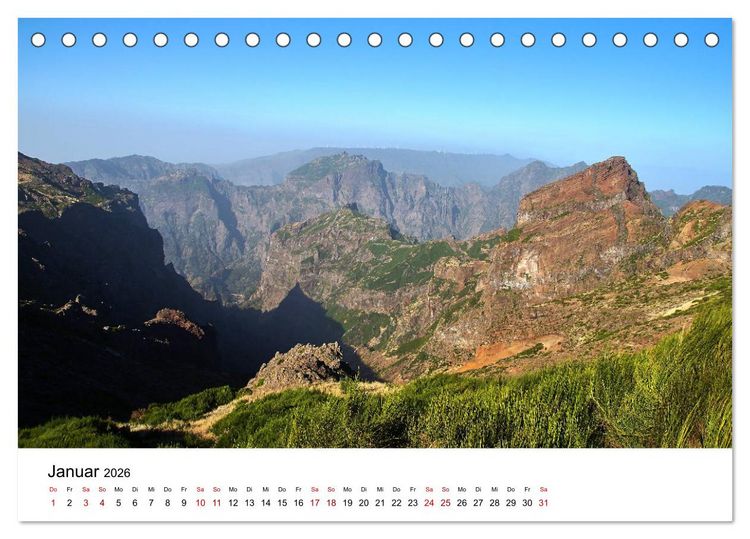 Produktbild: Einzigartiges Portugal (Tischkalender 2026 DIN A5 quer), CALVENDO Monatskalender