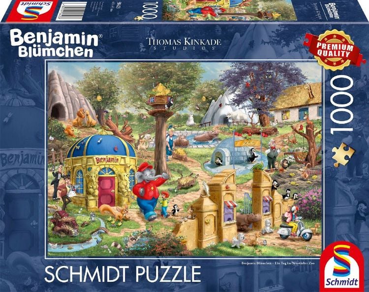 Produktbild: PU1000T. KIDDINX Benjamin Blümchen, Ein Tag im Neustädter Zoo