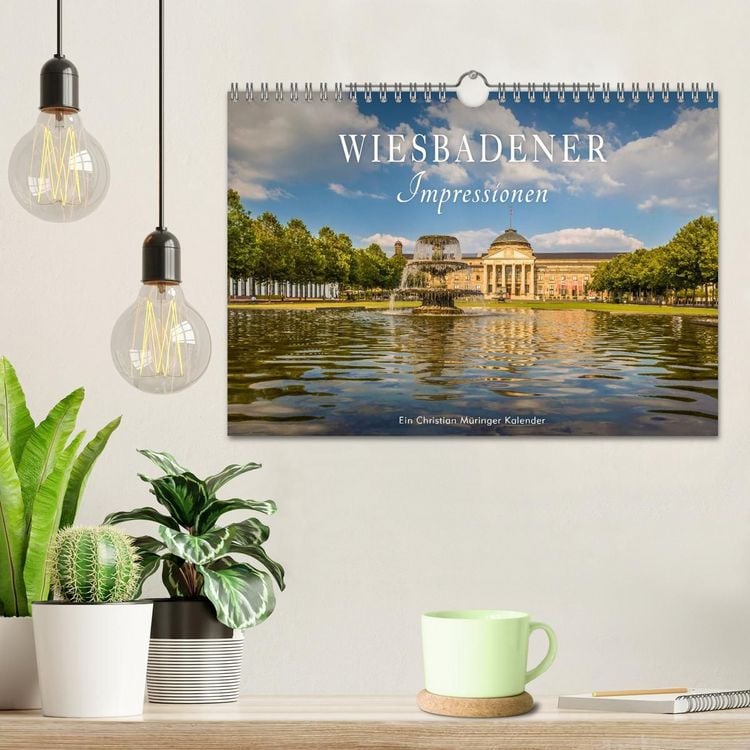 Produktbild: Wiesbadener Impressionen (Wandkalender 2027 DIN A4 quer), CALVENDO Monatskalender