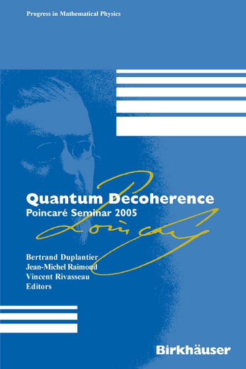 Bild vom Artikel Quantum Decoherence vom Autor Bertrand Duplantier