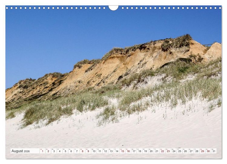 Produktbild: Vielf&auml;ltiges Sylt - Mehr als Strand (Wandkalender 2026 DIN A3 quer), CALVENDO Monatskalender