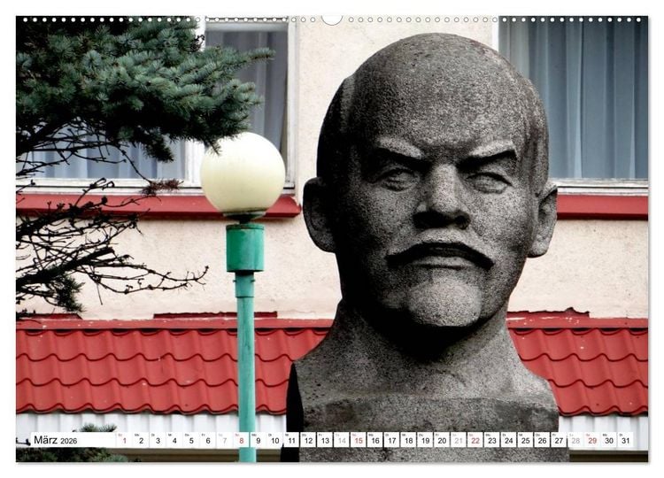 Produktbild: LENIN LEBT - Bilder einer Ikone (Wandkalender 2026 DIN A2 quer), CALVENDO Monatskalender
