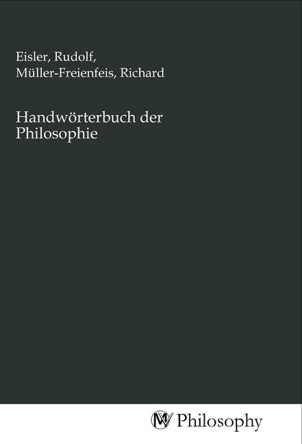 Produktbild: Handw&ouml;rterbuch der Philosophie