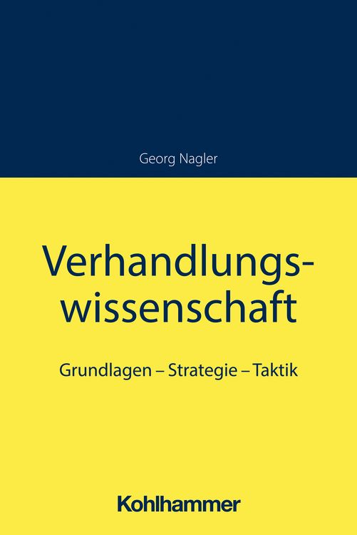 Produktbild: Verhandlungswissenschaft