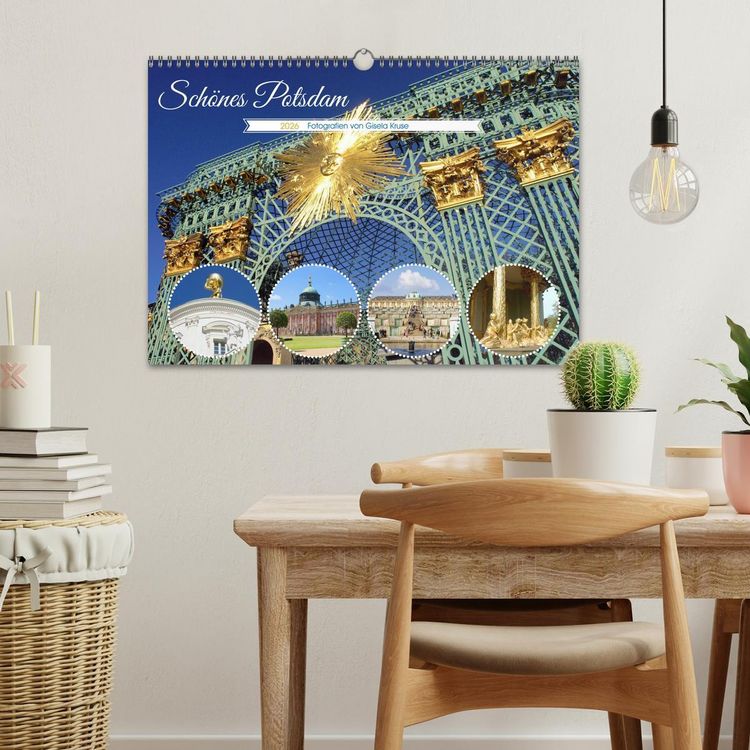 Produktbild: Sch&ouml;nes Potsdam (Wandkalender 2026 DIN A3 quer), CALVENDO Monatskalender