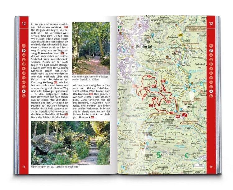 Produktbild: KOMPASS Wanderf&uuml;hrer Schwarzwald Mitte-Nord, 50 Touren