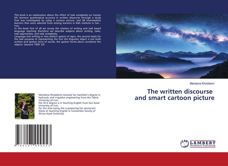 Produktbild: The written discourse and smart cartoon picture