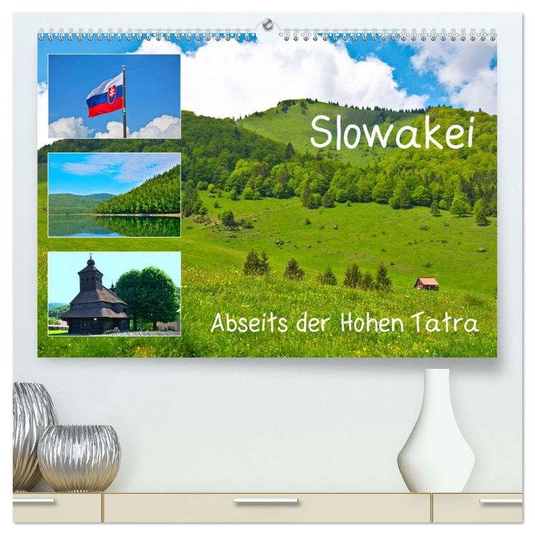Produktbild: Slowakei - Abseits der Hohen Tatra (hochwertiger Premium Wandkalender 2026 DIN A2 quer), Kunstdruck in Hochglanz