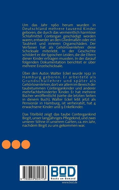 Produktbild: Contergankinder erk&auml;mpften sich ihr Leben