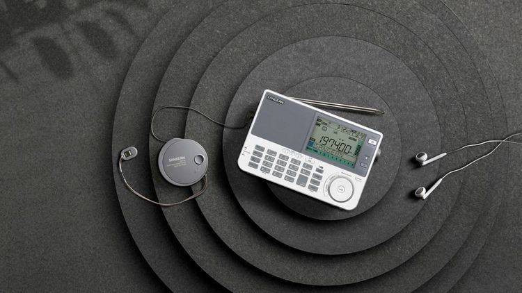 Produktbild: Sangean ATS-909X2 Weltempf&auml;nger UKW, LW, MW Weckfunktion Wei&szlig;