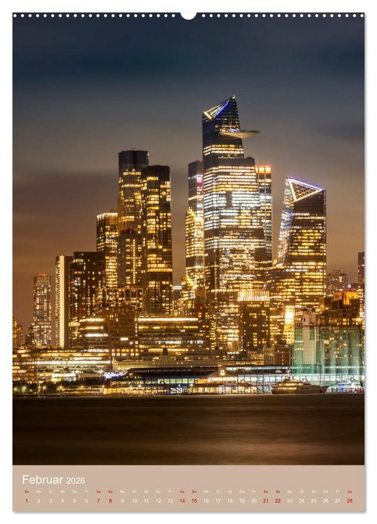 Produktbild: NEW YORK CITY Architektur und Atmosph&auml;re (Wandkalender 2026 DIN A2 hoch), CALVENDO Monatskalender