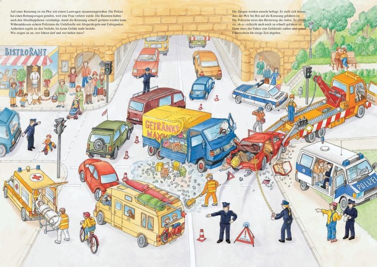 Produktbild: Wimmelbuch Polizei f&uuml;r Kinder ab 3 Jahren