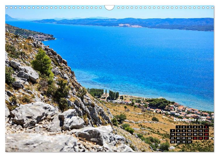 Produktbild: Kroatien - Split und die dalmatinische K&uuml;ste (Wandkalender 2026 DIN A3 quer), CALVENDO Monatskalender
