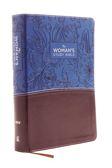 Produktbild: NIV, the Woman's Study Bible, Imitation Leather, Blue/Brown, Full-Color