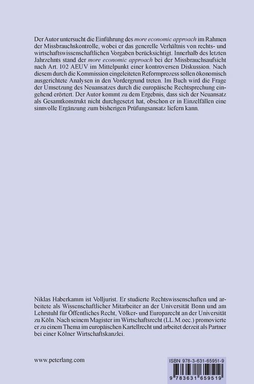 Produktbild: Art. 102 AEUV im Lichte eines &ouml;konomisch gepr&auml;gten Pr&uuml;fungsansatzes