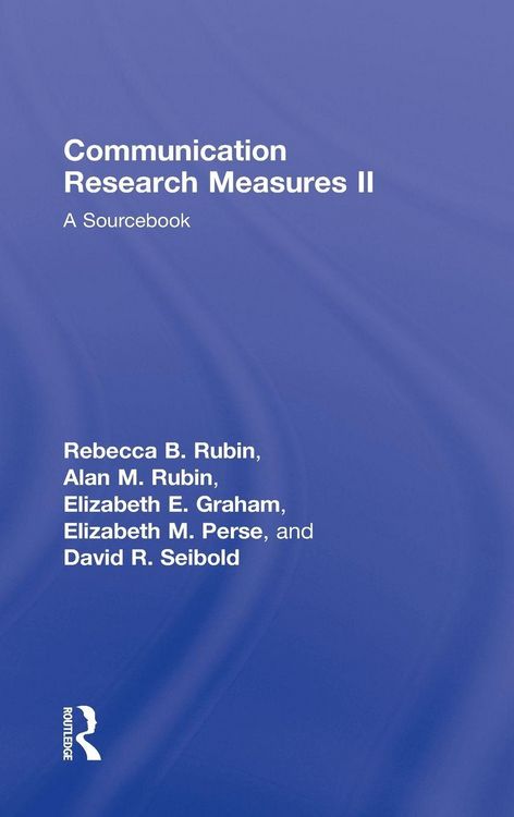 Produktbild: Communication Research Measures II