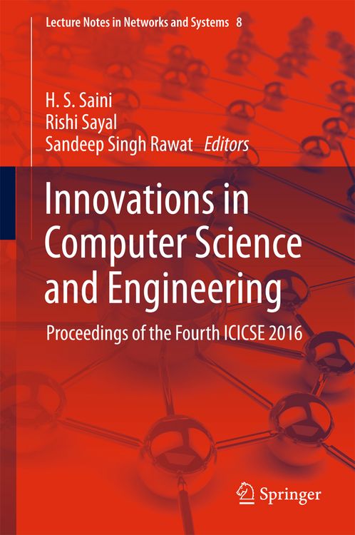 Produktbild: Innovations in Computer Science and Engineering