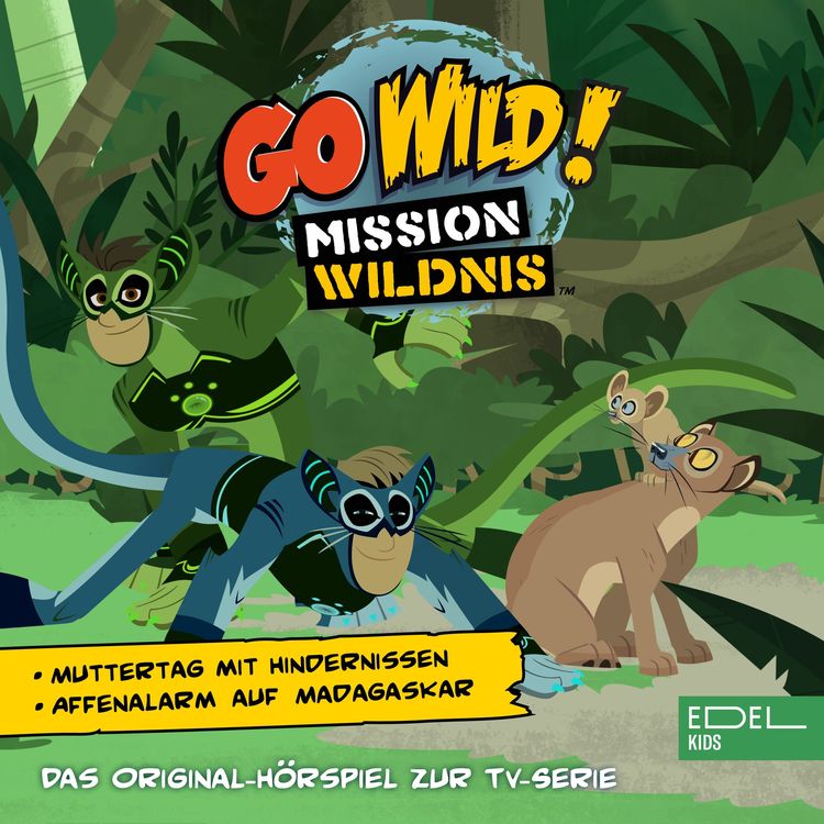 Produktbild: Muttertag mit Hindernissen / Affenalarm auf Madagaskar! (Das Original-H&ouml;rspiel zur TV-Serie)