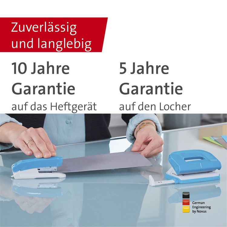 Produktbild: novus Locher und Heftger&auml;t petrol