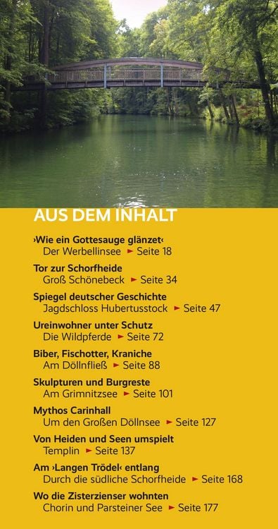 Produktbild: TRESCHER Reisef&uuml;hrer Schorfheide