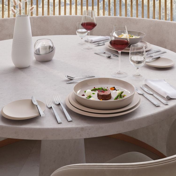 Produktbild: Villeroy & Boch La Boule Schale flach Pure Beige