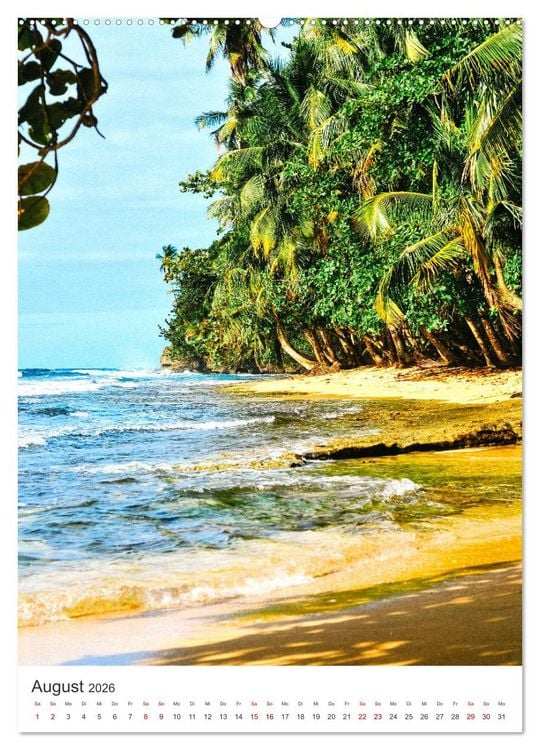 Produktbild: Faszination Costa Rica (Wandkalender 2026 DIN A2 hoch), CALVENDO Monatskalender