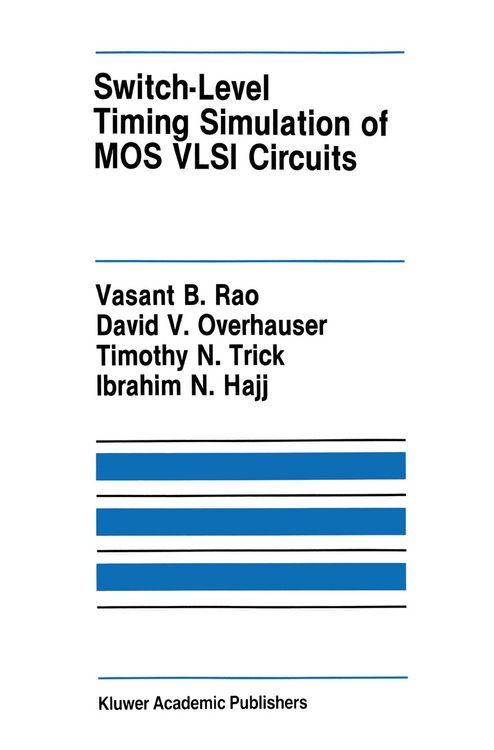 Produktbild: Switch-Level Timing Simulation of MOS VLSI Circuits