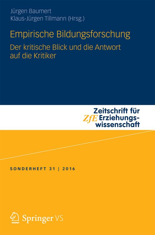 Produktbild: Empirische Bildungsforschung